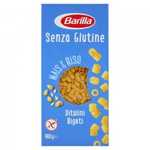 Pasta  Ditalini  Rigate  Senza Glutine - confezione da 400 g