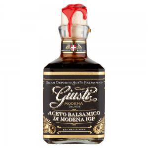 Aceto  Balsamico di Modena IGP Etichetta Nera Giusti - 250 ml