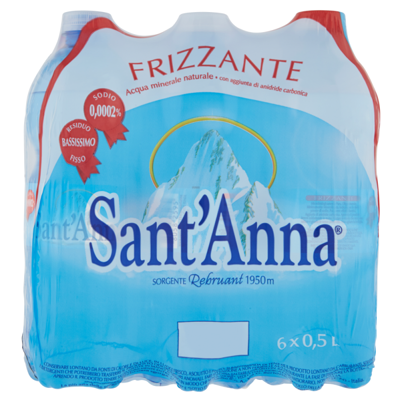 Carrefour Acqua Frizzante Minerale 6x0,5 L