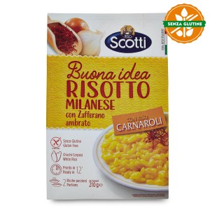 Risotto alla Milanese Scotti Senza Glutine - 210 g