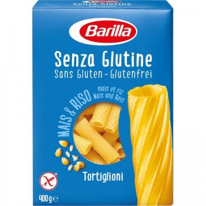 Pasta  Tortiglioni  Senza  Glutine - confezione da 500 gr