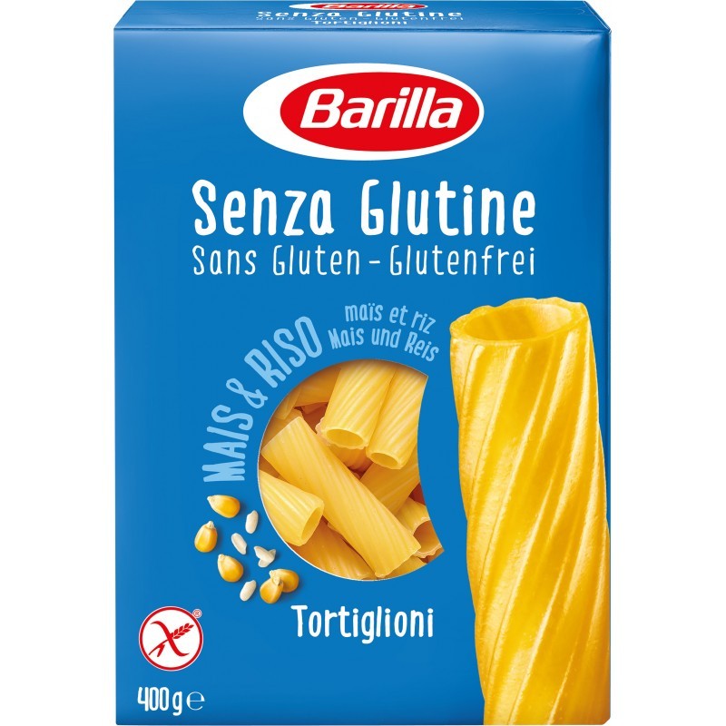 Pasta Tortiglioni Senza Glutine - confezione da 400 g - Spesa Doc