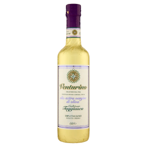 Olio Extra Vergine di Oliva Cultivar Taggiasca 100% Italiano Venturino  - bottiglia  0,50 L