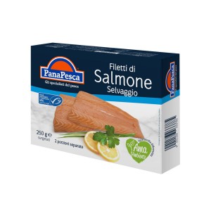 Filetto di Salmone Selvaggio  Panapesca - 250 g