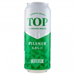 Birra Ceres Top Pilsner lattina - 50 cl
