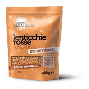 Lenticchie Rosse Senza Buccia Decorticati Melandri - 400 g