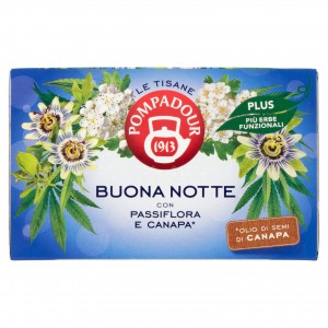 Tisana Buona Notte Plus 18 Filtri Pompadour - 39 g
