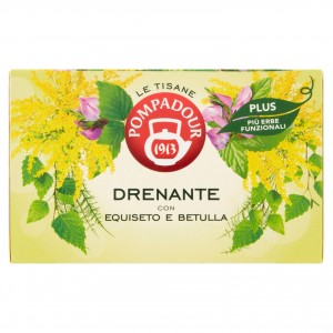 Tisana Drenante Plus con Equiseto e Betulla 18 Pompadour - 39 g