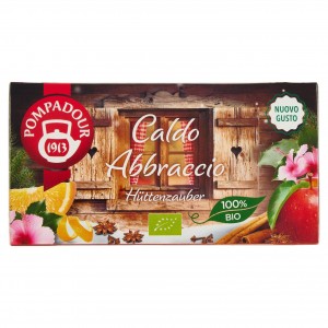 Infuso Caldo Abbraccio Bio 20 Filtri Pompadour - 45 g