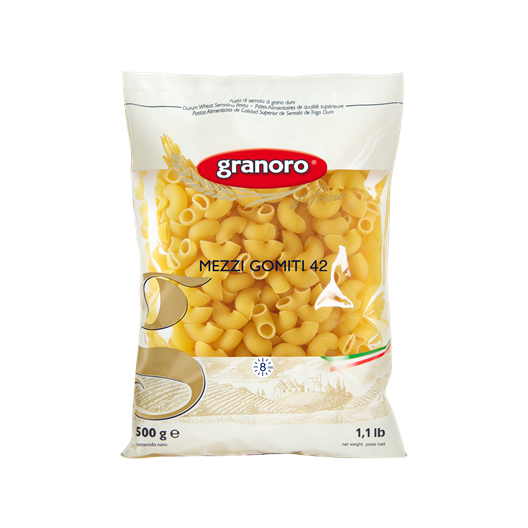 Pasta Mezzi Gomiti Granoro - confezione da 500 g - Spesa Doc