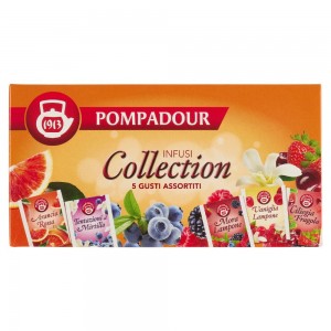 Infusi Collection 5 Gusti Assortiti 25 Filtri Pompadour - 68 g