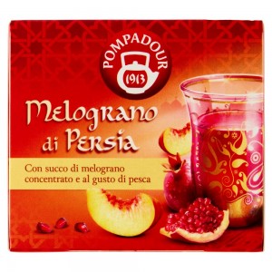Infuso di Melograno di Persia 10 filtri Pompadour - 22 g