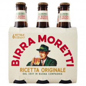 Birra Ricetta Originale Moretti - 6 x 33 cl