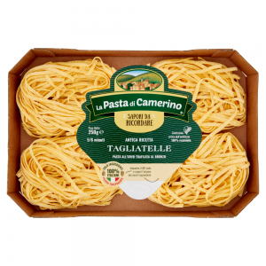 Pasta Tagliatelle all'Uovo La Pasta di Camerino - confezione da 250 g