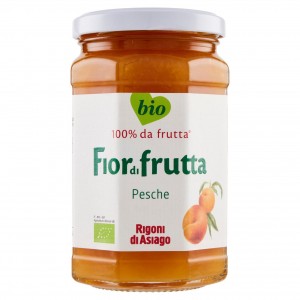 Confettura Fiordifrutta Bio Pesca Rigoni di Asiago - 330 g