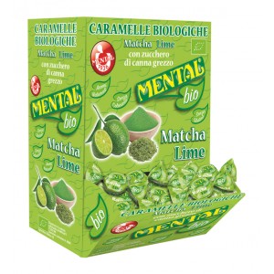 Caramelle Matcha e Lime Bio Mental - 750 g
