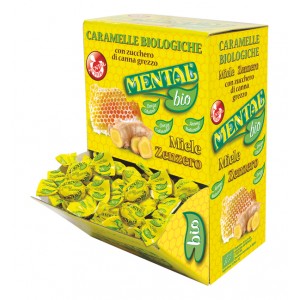 Caramelle Miele e Zenzero Bio Mental - 750 g