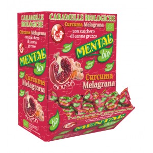 Caramelle Curcuma e Melagrana Bio Mental - 750 g