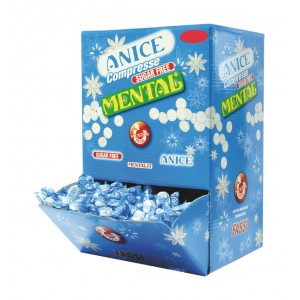 Caramelle Anice Senza Zucchero Mental - 650 g
