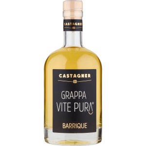 Grappa Barrique Invecchiata 12 Mesi Vite Pura Castagner - 500 ml