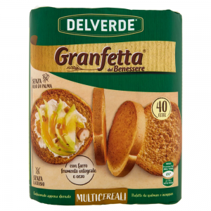 Granfetta del Benessere Multicereali 40 Fette Delverde - 300 g