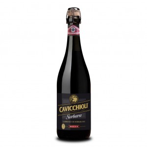 Vino Rosso Lambrusco di Sorbara Secco DOC Cavicchioli - 750 ml