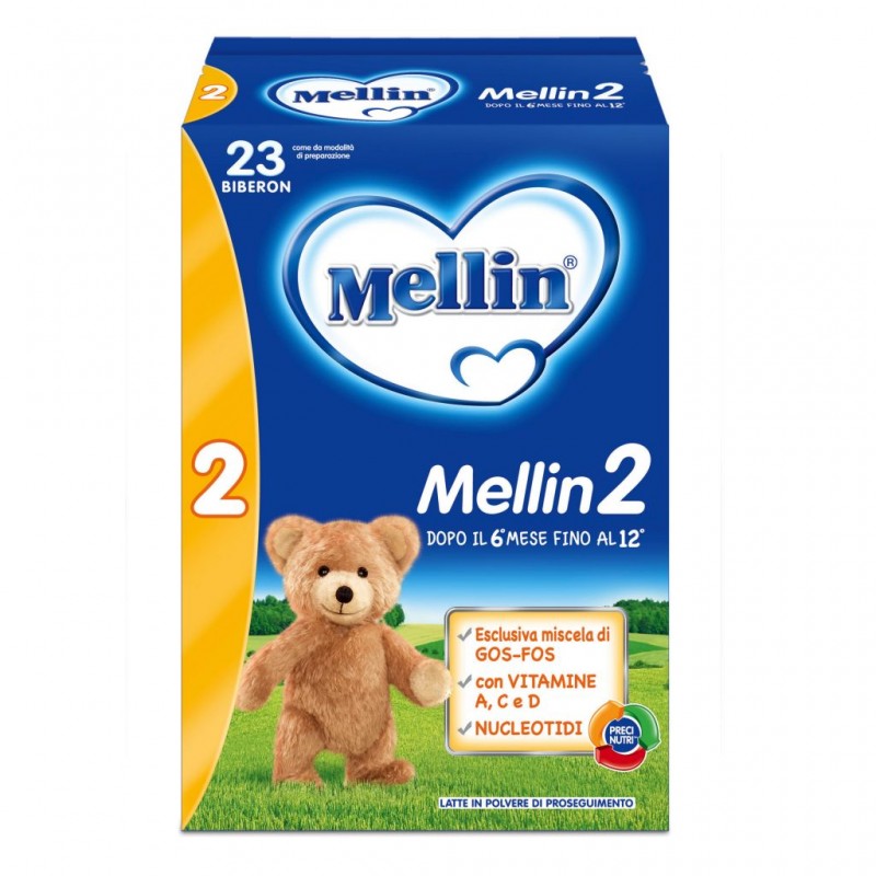 Latte Mellin 1 Liquido - 4 x 500 ml - Spesa Doc