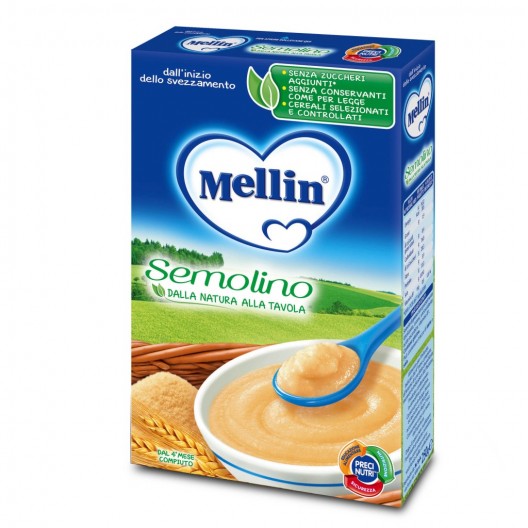 Mellin Semolino 250 G Nuovo Formato