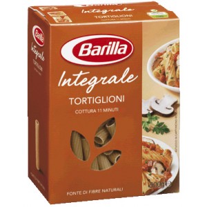 Pasta  Tortiglioni  Integrale Barilla - confezione da  500  g