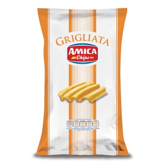 Patatina Grigliata Rigata Amica Chips - 100 g - Spesa Doc