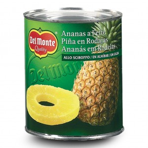 Ananas a Cubetti in Succo Senza Aggiunta di Zucchero Del Monte