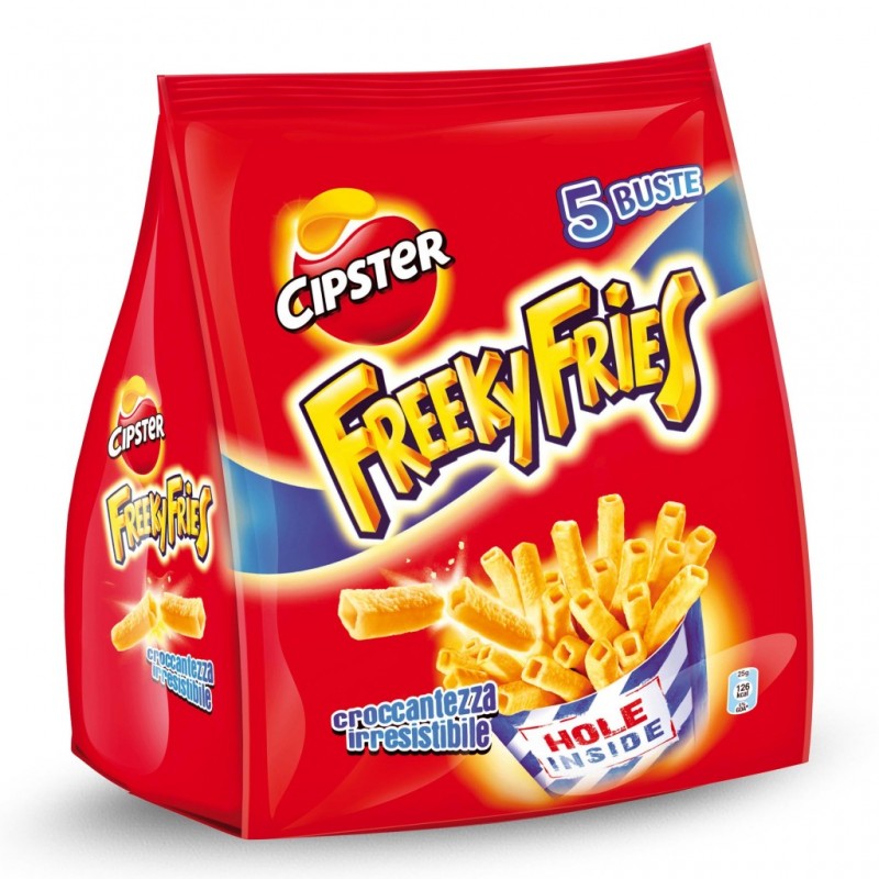 Cipster Freeky Fries Multipack Saiwa - 125 g - Spesa Doc