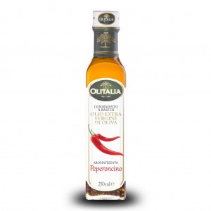 Condimento a base di Olio Extra Vergine di Oliva Aromatizzato Peperoncino Olitalia - 250 ML