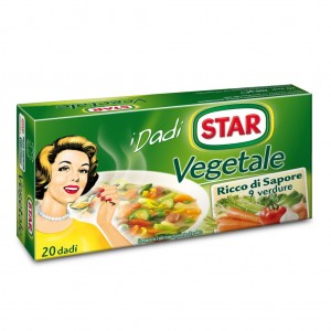 Dado Vegetale - 30% di Sale Star - 10 cubetti