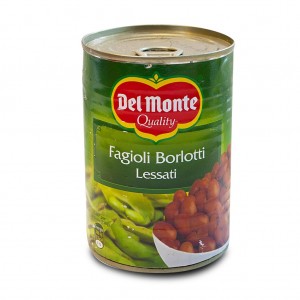 Fagioli Borlotti Lessati Del Monte - 400 g