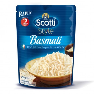 Riso Rapid Basmati Precotto Scotti - 255 g