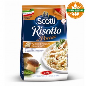 Risotto al Porcino Scotti Senza Glutine - 210 g