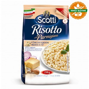 Risotto alla Parmigiana Scotti Senza Glutine - 210 g