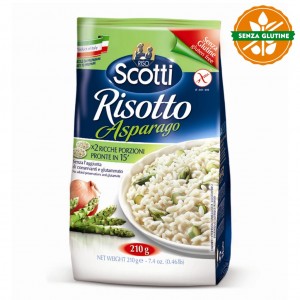 Risotto con Aspargi Scotti Senza Glutine - 210 g
