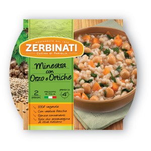 Monoporzione Zuppa con Legumi e Cereali - ZERBINATI SRL - MyBusinessCibus