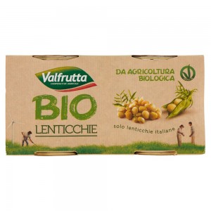 Lenticchie Bio Valfrutta - 2 X 400 g