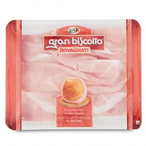 Prosciutto Cotto a Fette Gran Biscotto Rovagnati - 130 g