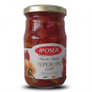 Peperoni Filetti Sottaceto Iposea - 290 g