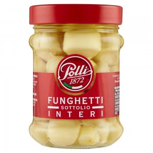 Funghetti Interi in Olio di Girasole Polli - 285 g