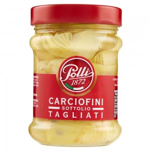 Carciofini Tagliati in Olio di Girasole Polli - 285 g