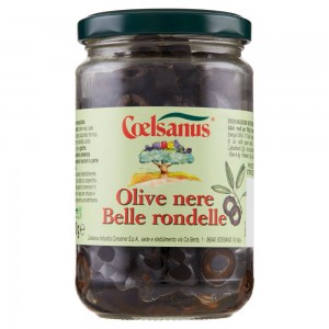 Olive Nere Belle Rondelle Coelsanus - 130 g