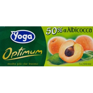Succo  Optimum  Albicocca  Yoga - 3 x 200 ml