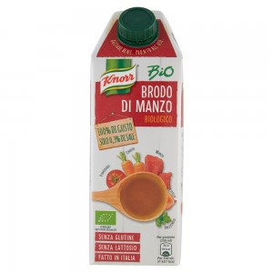 Brodo di Manzo 100% Naturale BIO Knorr - 750 ml