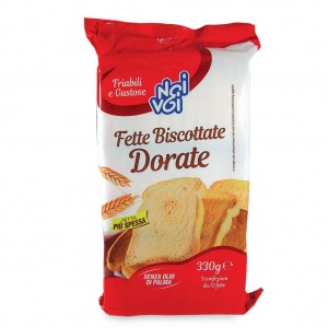 Fette Biscottate le Dolcifette Mulino Bianco Barilla - 315 g