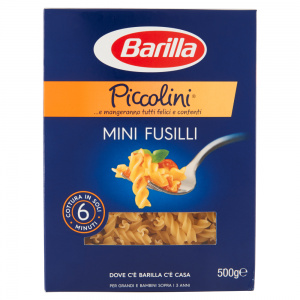Pasta  Mini  Fusilli - confezione da 500 g